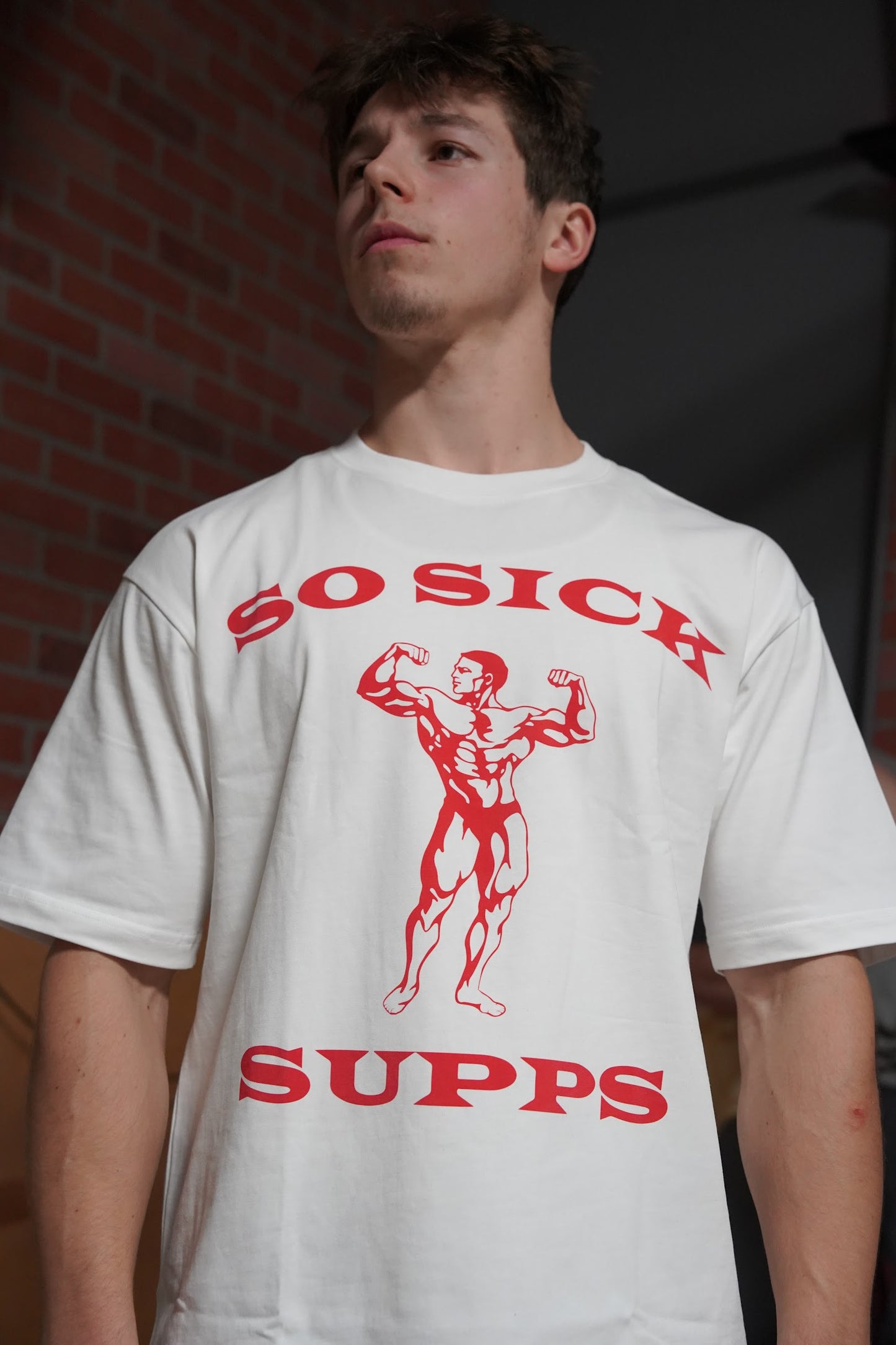 SoSick Pump Cover Red/White