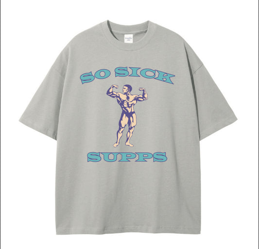 Oversized SoSick Pump Cover Gray