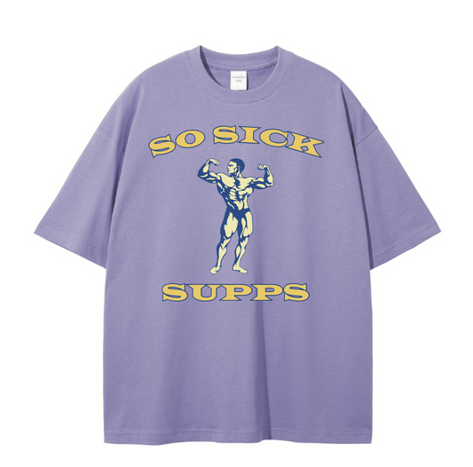 Oversized SoSick Pump Cover Purple